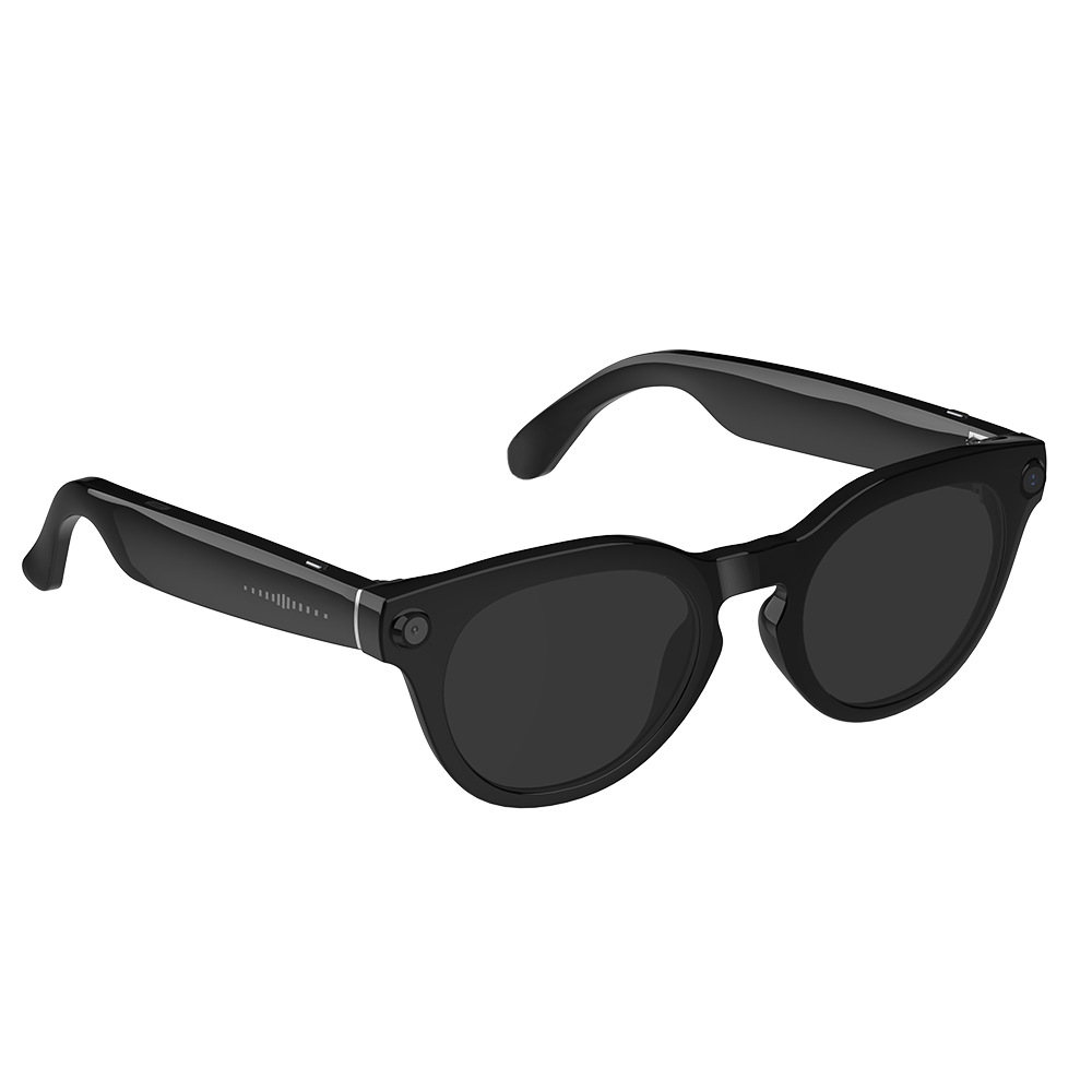 Smart Sunglasses Open Ear Music Calls - V03 AIスマートカメラグラス、Bluetooth通話と音楽制御、偏光レンズ、オープンイヤー聴覚スマートサングラス