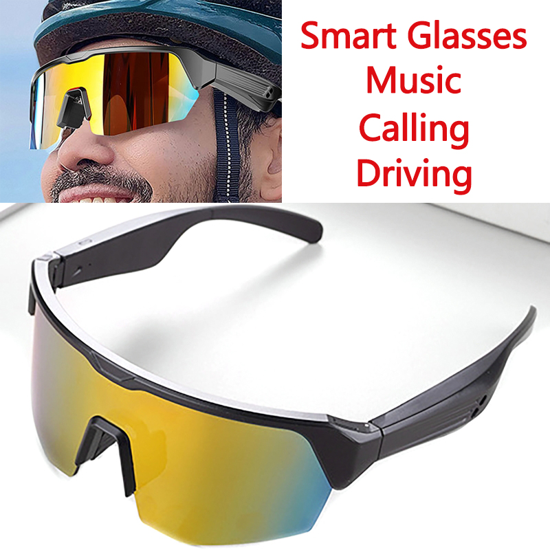 Smart Audio Glasses Bluetooth Polarized - スマート偏光グラス サイクリング ランニング Bluetooth オーディオ通話 リモートヘッドセット
