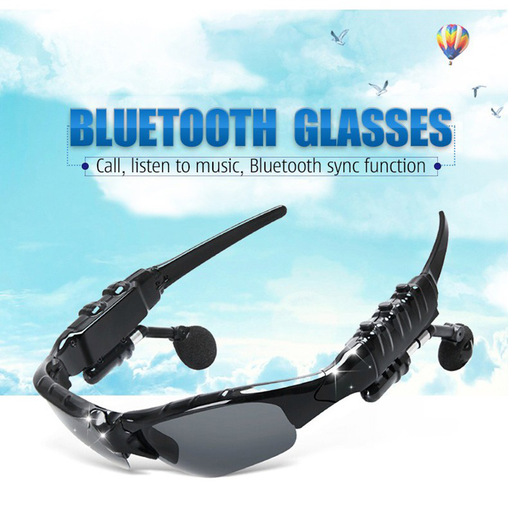 Bone Conduction Sunglasses Sports - ステレオイヤホン ワイヤレスヘッドセット マイク付き 偏光メガネ サングラス 運転