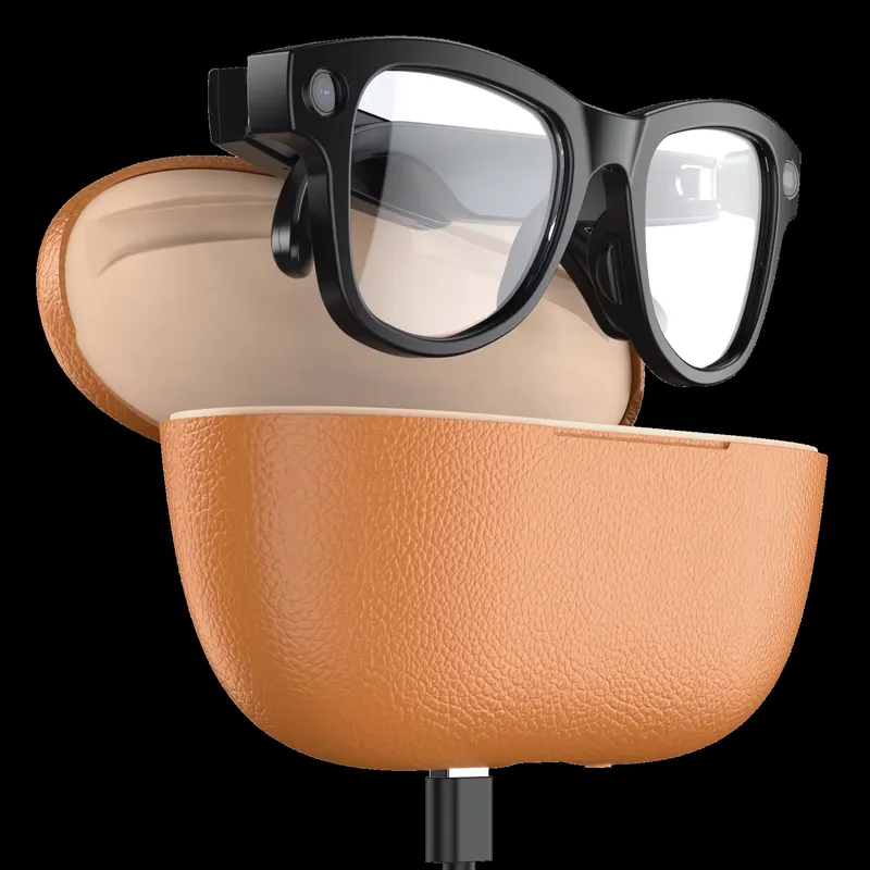 Smart Audio Glasses Bluetooth Polarized - AI スマートグラス 4K カメラ Bluetooth オーディオサングラス