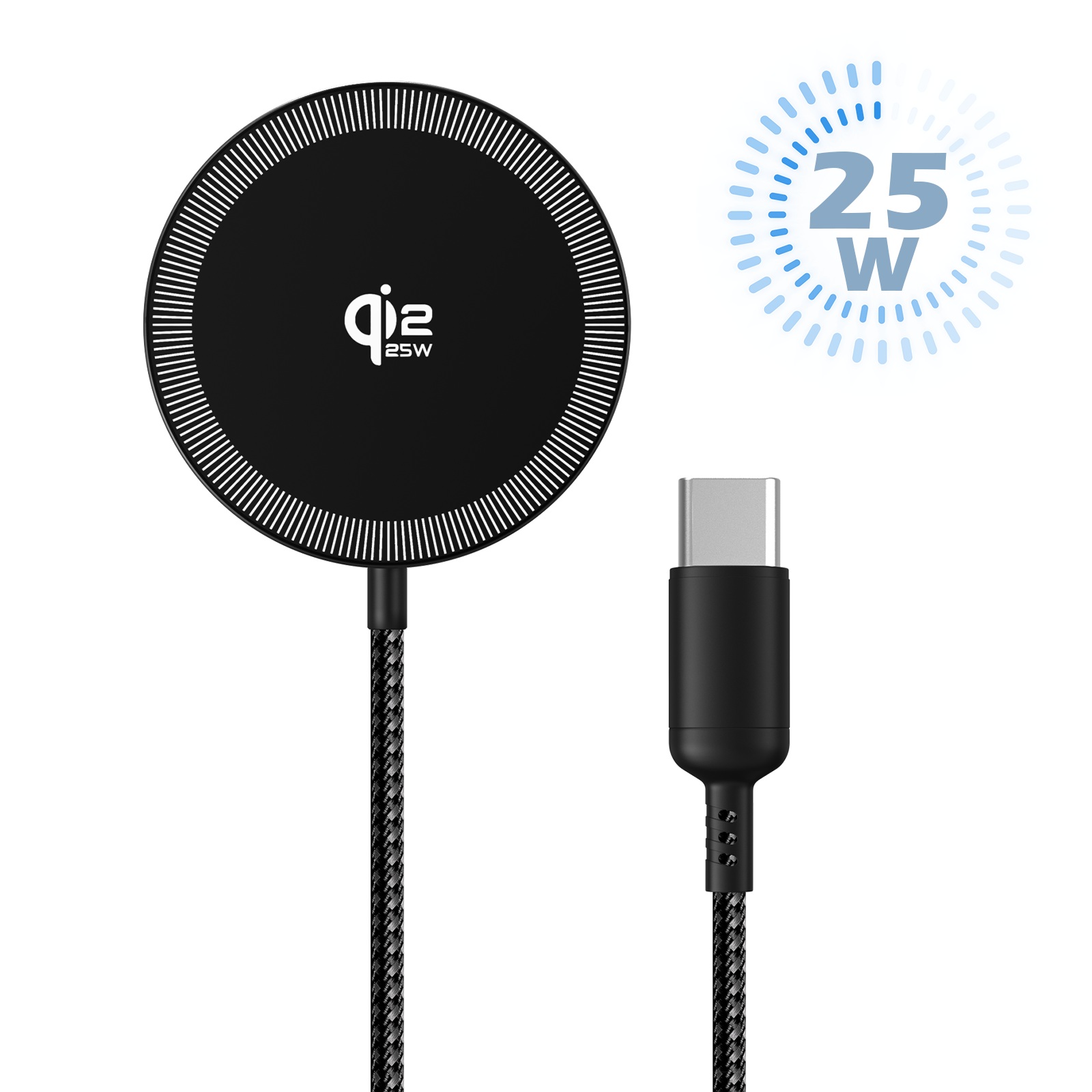 Smart Glasses Magnetic Charging Cable - 25W マグネティックワイヤレス充電器 iPhone 16 15 14