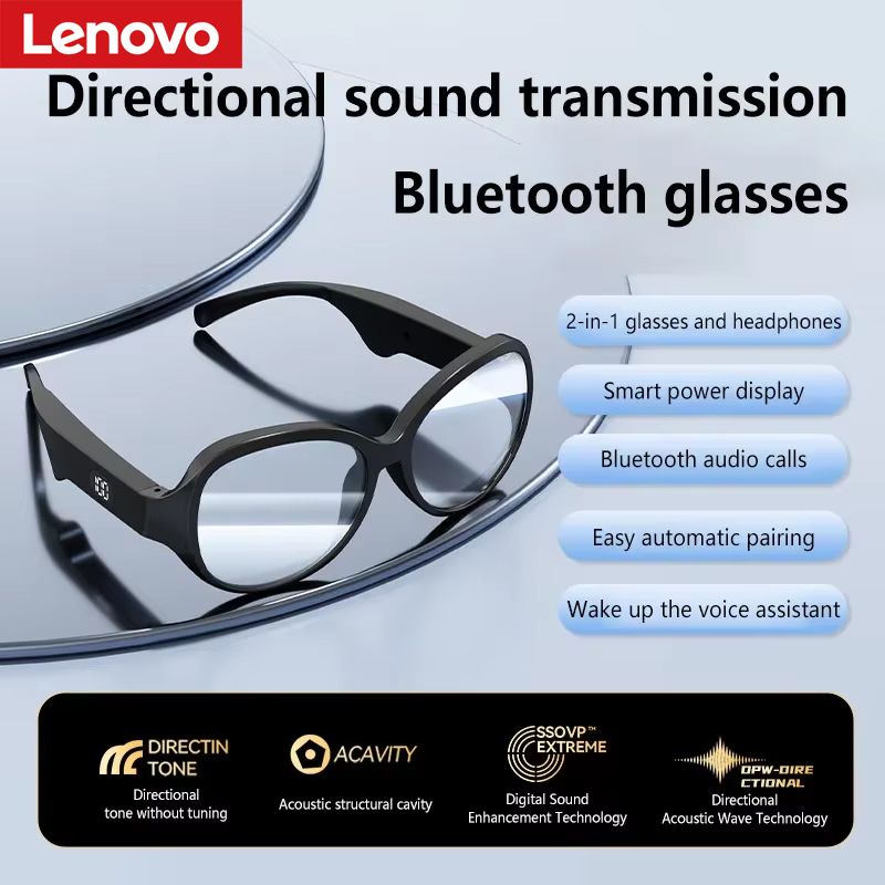 Smart Audio Glasses Touch Control - レノボ スマート Bluetooth メガネ Bluetooth 5.4