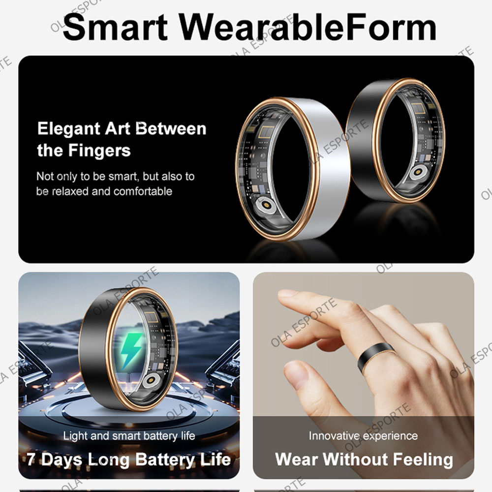 2026年新型ヘルススマートリング 心拍数・睡眠モニター 防 - Smart Ring Health Tracker Blood Oxygen のレビューと価格