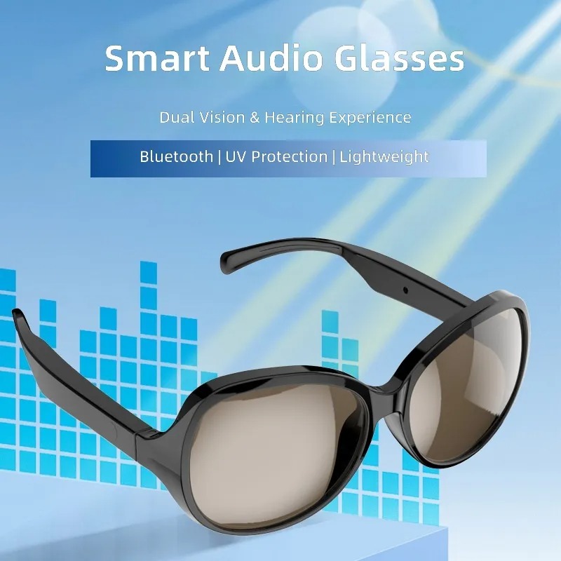 スマート Bluetooth サングラス骨伝導ヘッドセットワ - Bone Conduction Sunglasses Sports のレビューと価格