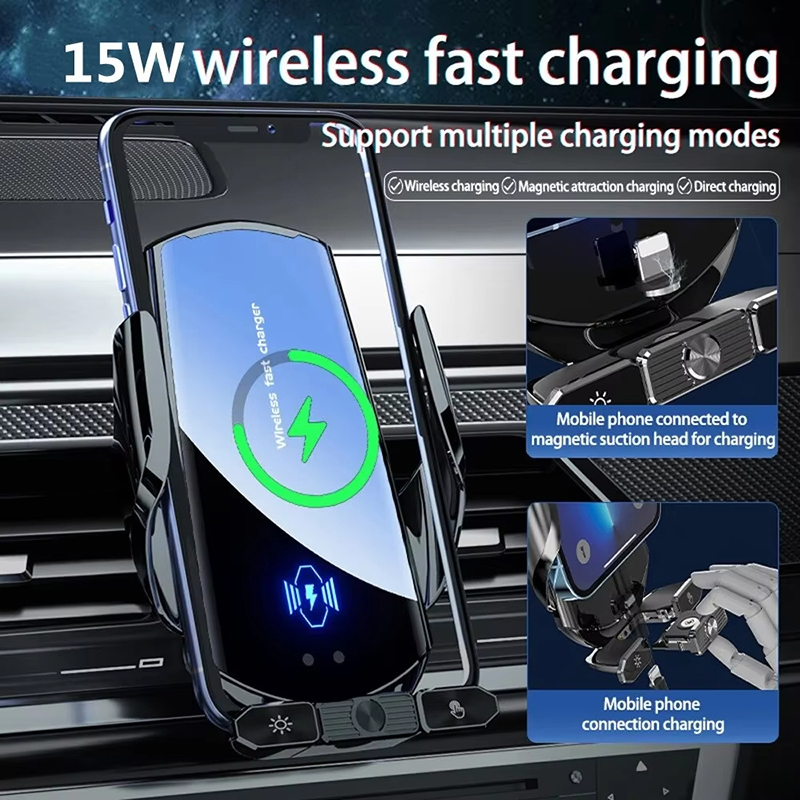 車載ワイヤレス充電器 磁気急速充電スタンド エアコン吹き出し - Smart Glasses Magnetic Charging Cable のレビューと価格