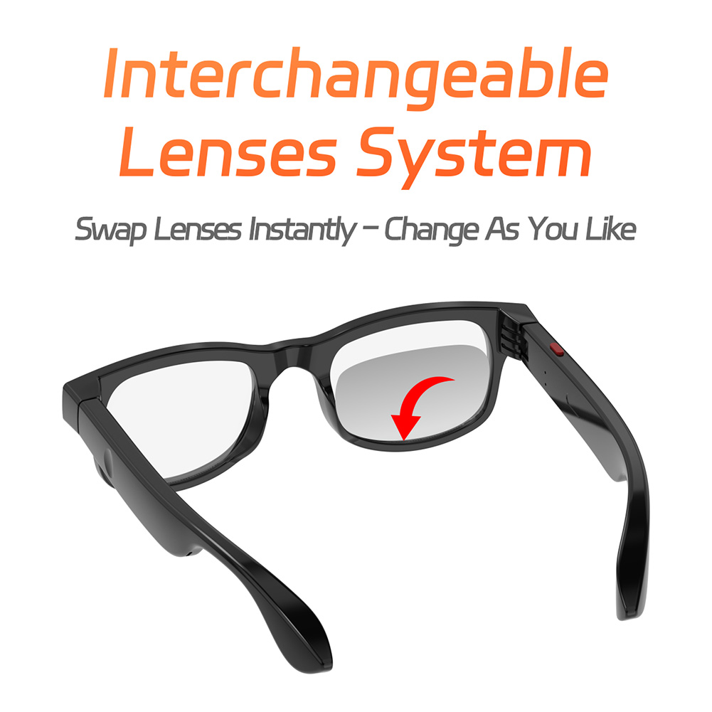 AI翻訳スマートグラス、144言語対応スマートオーディオサン - Blue Light Blocking Smart Audio Glasses のレビューと価格