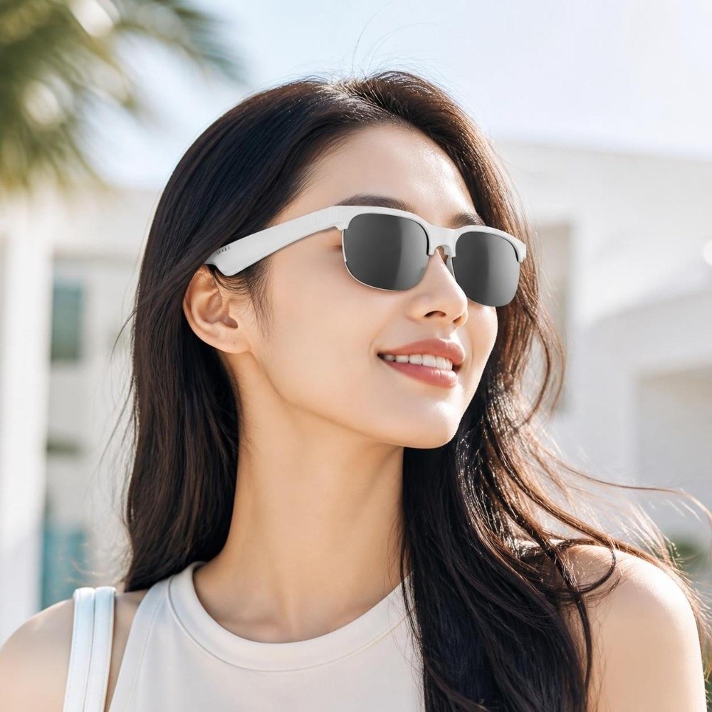 ワイヤレスイヤホン スマートグラス オープンイヤーデザイン  - Smart Audio Glasses Touch Control のレビューと価格