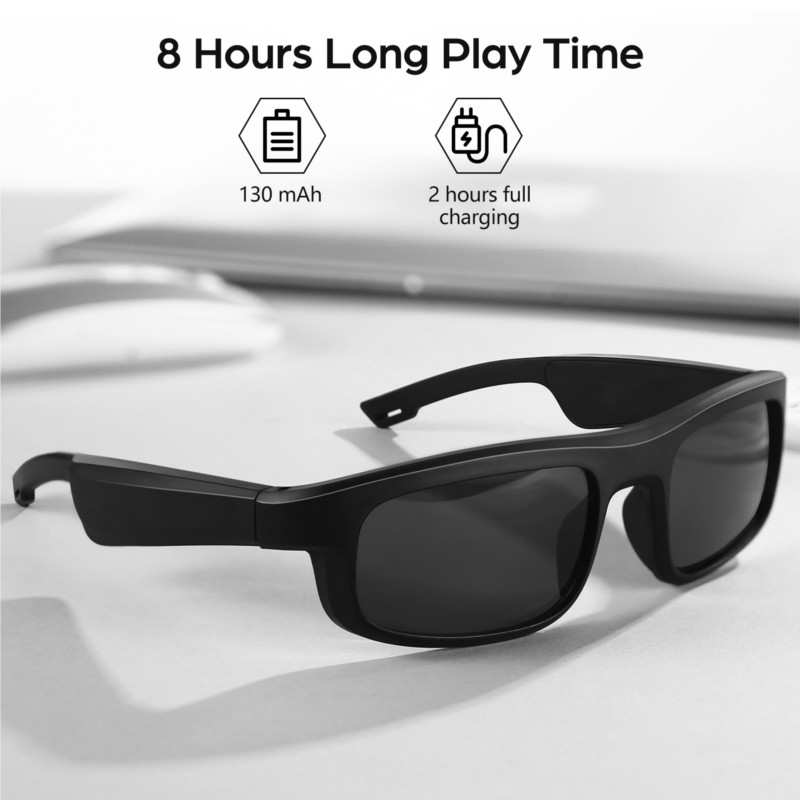 EchowearスマートBluetoothメガネ骨伝導サング - Bone Conduction Sunglasses Sports のレビューと価格