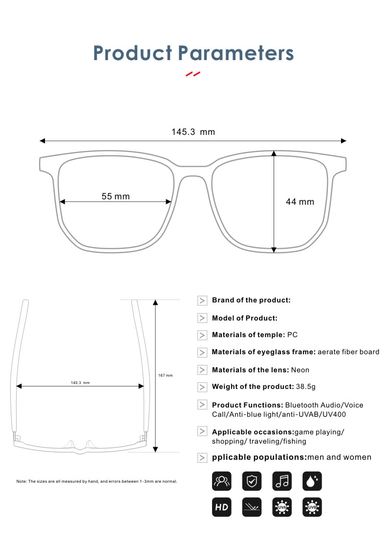Bluetoothワイヤレスヘッドセット付き防水スポーツサン - Bone Conduction Sunglasses Sports のレビューと価格