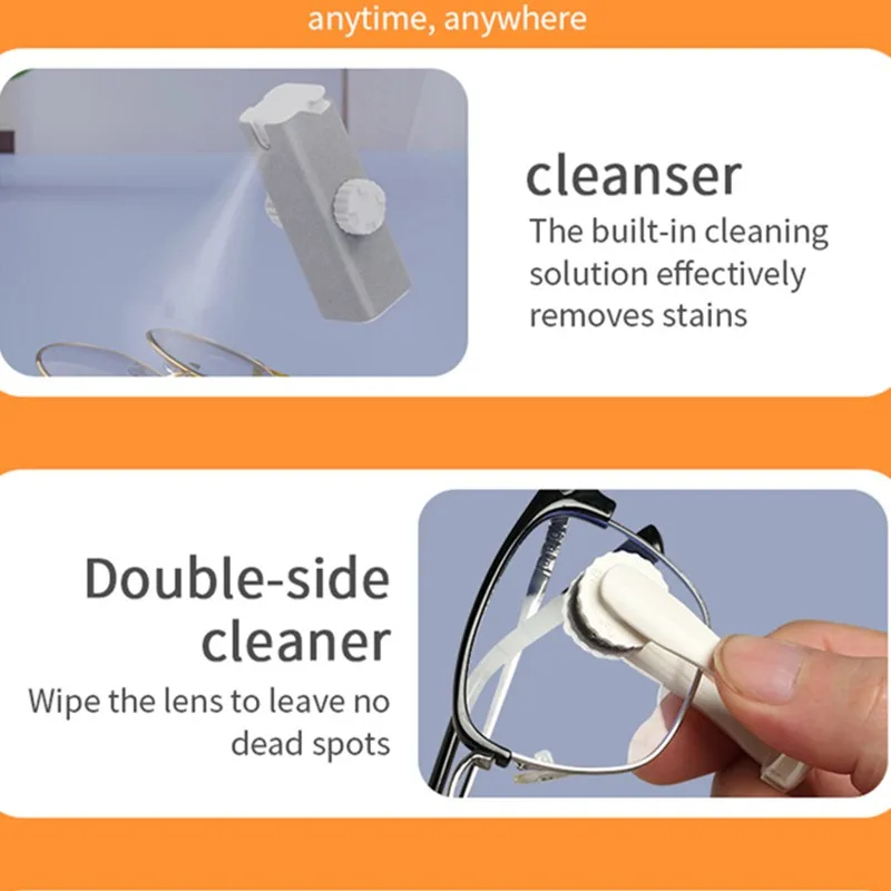 携帯電話の画面やデジタル機器用の5in1多機能クリーニングキ - Eyewear Cleaning Cloth Microfiber Kit のレビューと価格