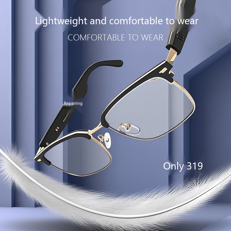 スマートオーディオ Bluetoothグラス ブルーライトカ - Blue Light Blocking Smart Audio Glasses のレビューと価格