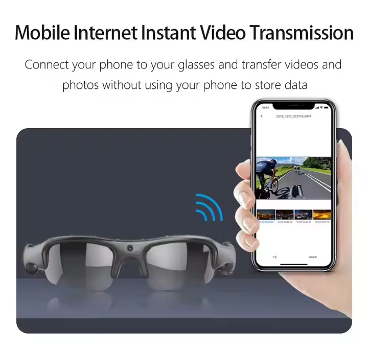 2025年新型スマートサイクリングカメラグラス 調光レンズ  - Photochromic Smart Sunglasses Audio のレビューと価格