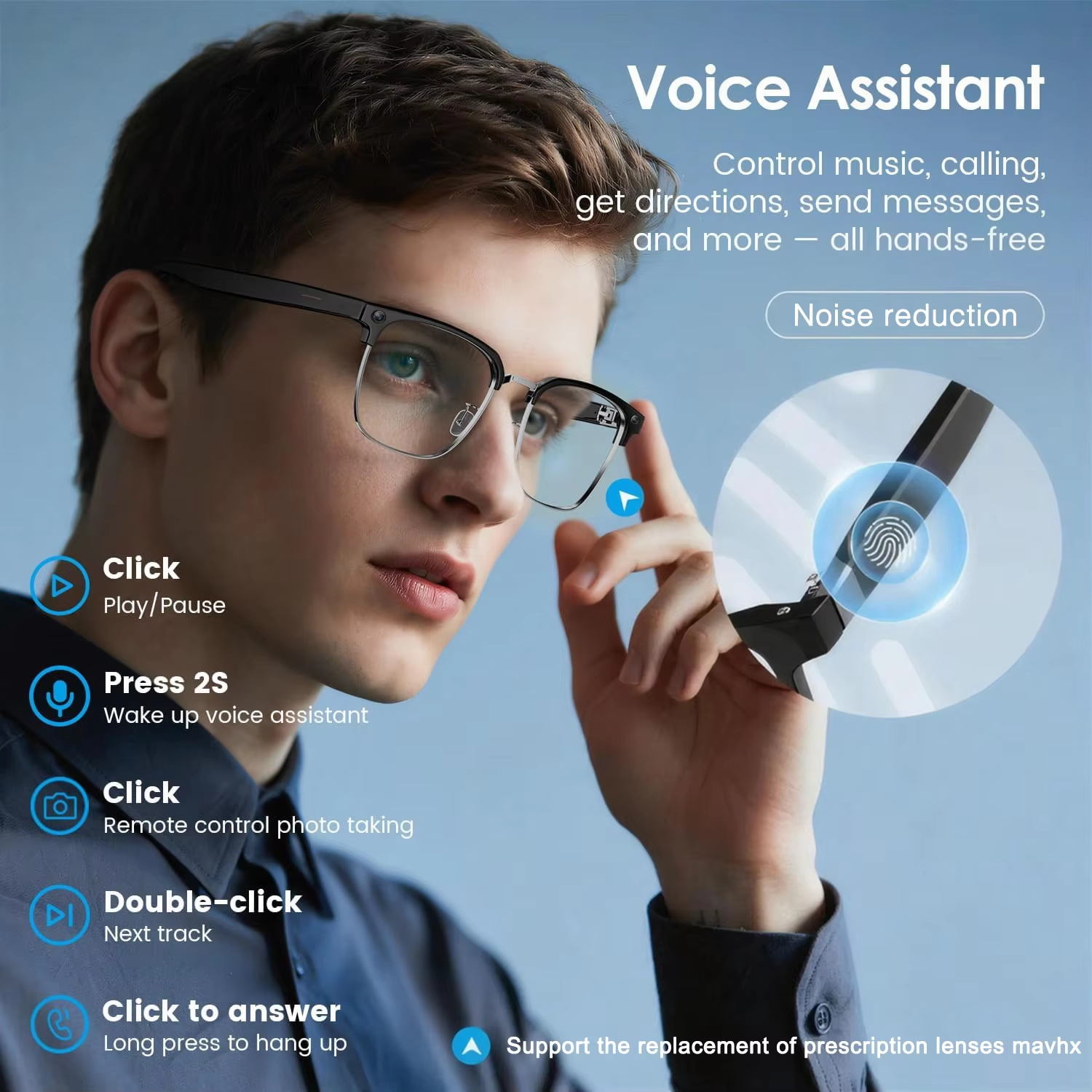 2026年最新モデル 800Wピクセルカメラ搭載 スマートグ - Smart Glasses Camera Video Recording 1080P のレビューと価格