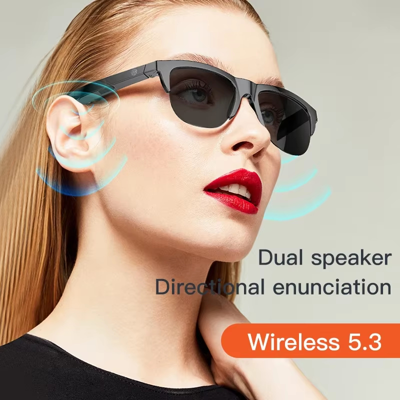 タッチコントロール機能付きサングラス、ワイヤレス、アウトドア - Smart Audio Glasses Touch Control のレビューと価格