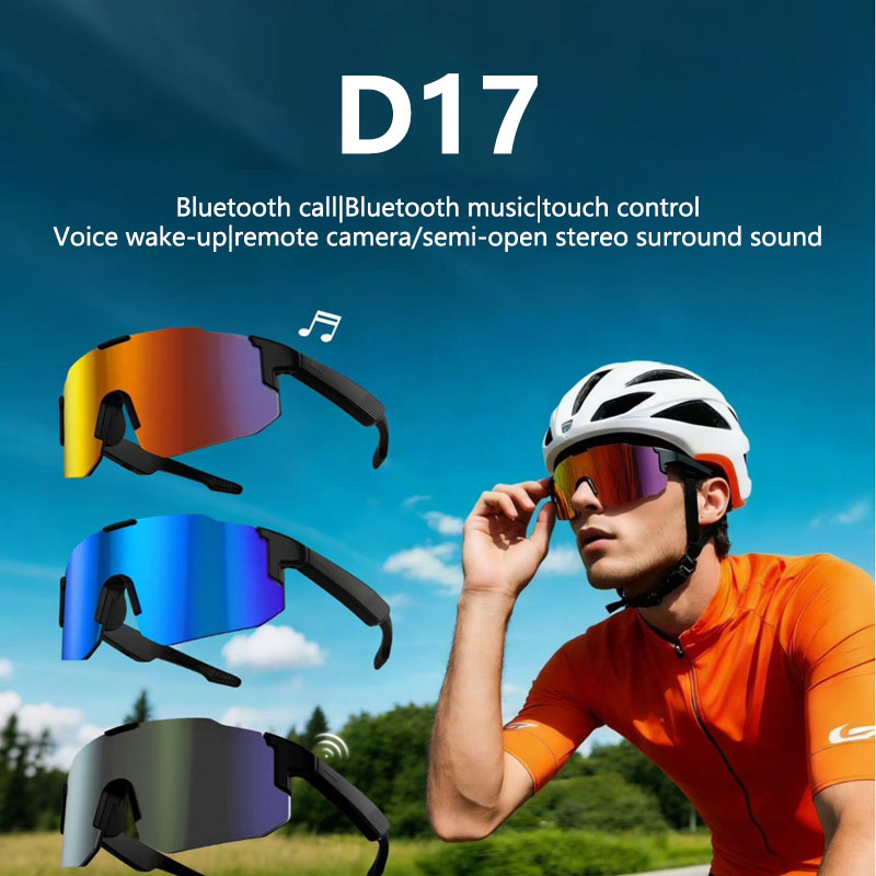 OnePlus D17 スマートサイクリンググラス。Blue - Smart Sunglasses Open Ear Music Calls のレビューと価格