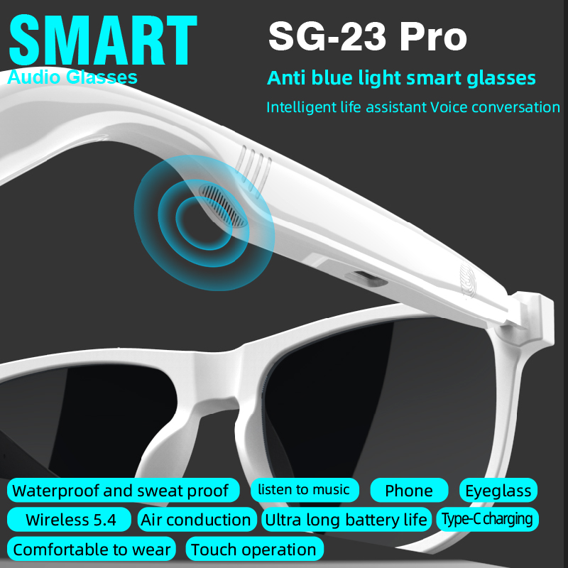 SG-23 Pro スマートオーディオサングラス Bluet - Smart Audio Glasses Bluetooth Polarized のレビューと価格