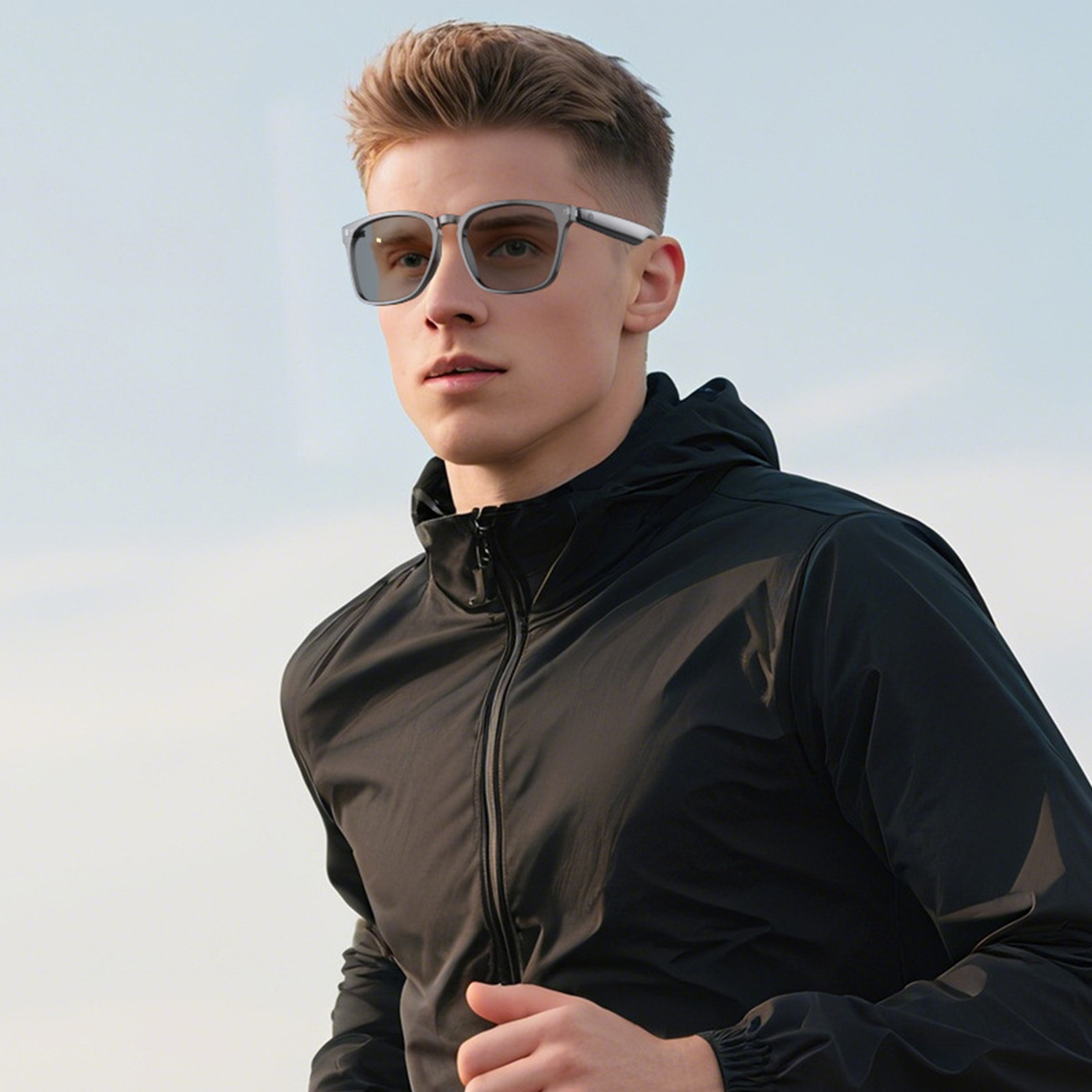 AI翻訳スマートグラス Bluetooth通話対応サングラス - Photochromic Smart Sunglasses Audio のレビューと価格