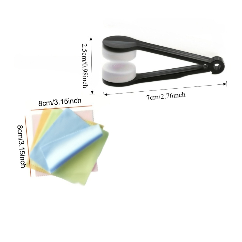 メガネクリーニングキット4点セット。メガネレンズのお手入れに - Eyewear Cleaning Cloth Microfiber Kit のレビューと価格