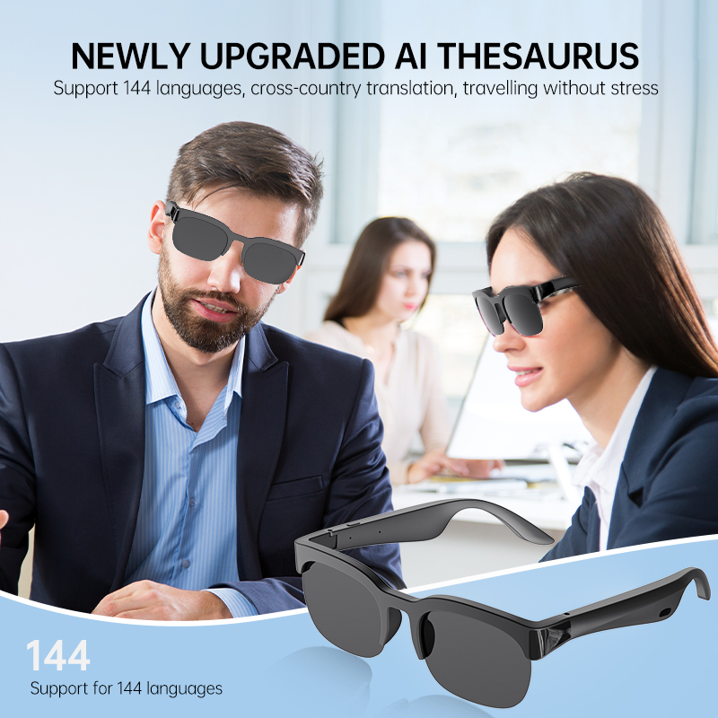 Bluetoothオーディオスマートグラス オープンイヤーオ - Smart Audio Glasses Touch Control のレビューと価格