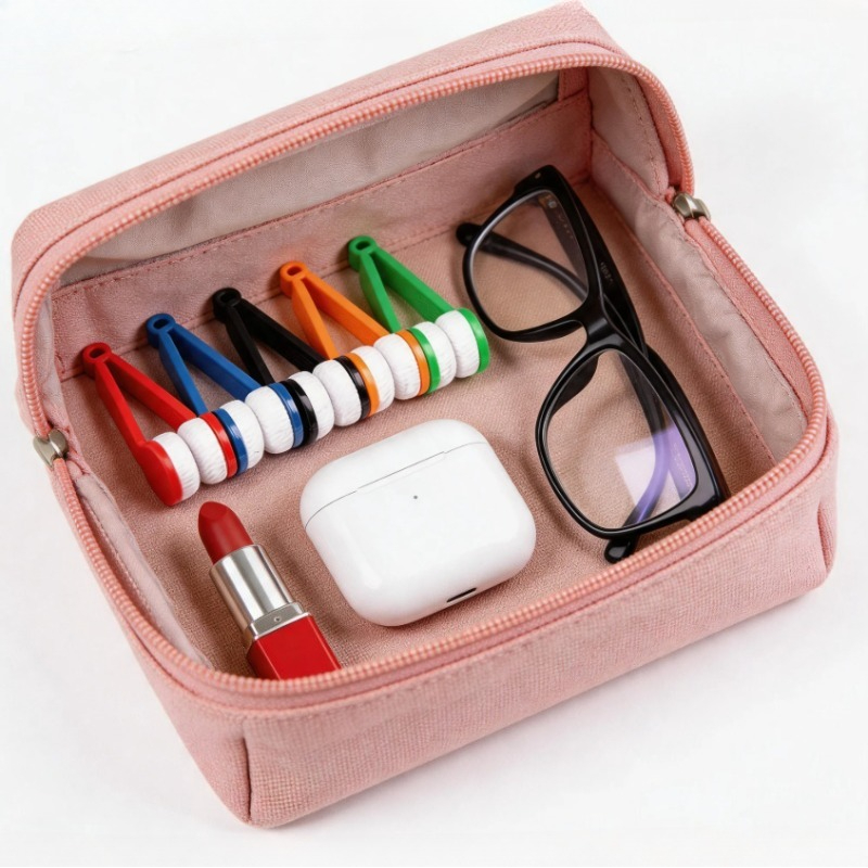 5個入りメガネクリーニングキット – マイクロファイバークロ - Eyewear Cleaning Cloth Microfiber Kit のレビューと価格