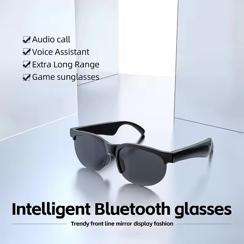 スマートオーディオグラス オープンイヤー ステレオサウンド  - Smart Sunglasses Open Ear Music Calls のレビューと価格