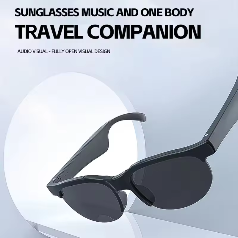 スマートオーディオグラス オープンイヤー ステレオサウンド  - Smart Sunglasses Open Ear Music Calls のレビューと価格