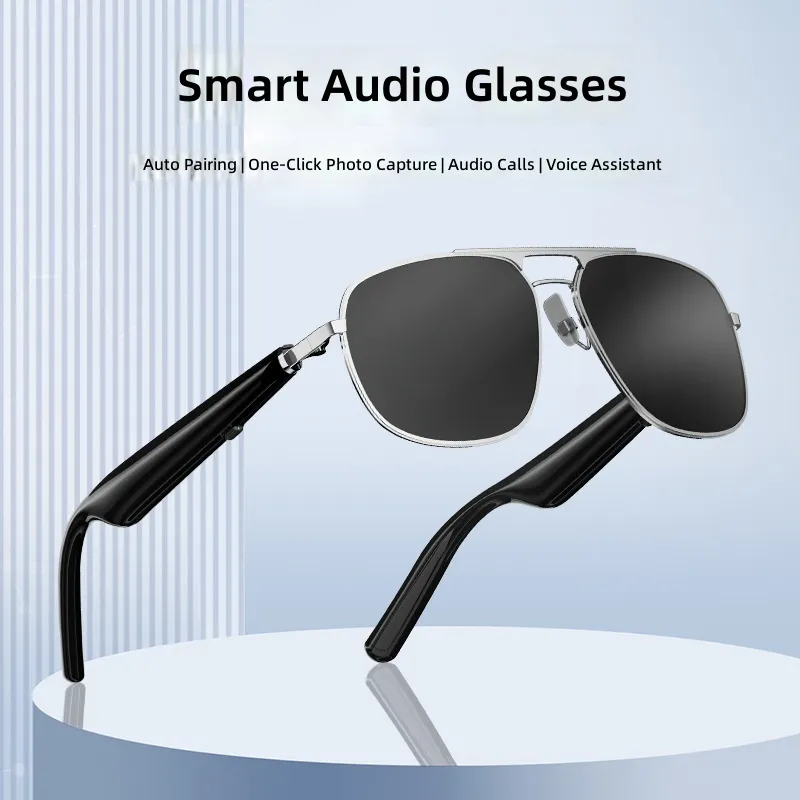 G01 Bluetooth スマートグラス男性女性偏光サング - Smart Audio Glasses Bluetooth Polarized のレビューと価格