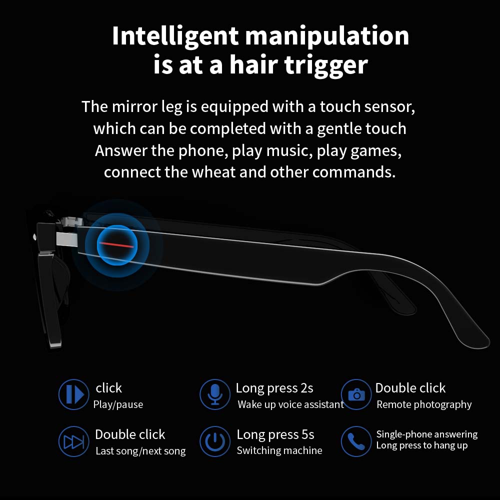 SENBONO E13 スマートグラス:ブルーライトフィルタ - Smart Audio Glasses Bluetooth Polarized のレビューと価格