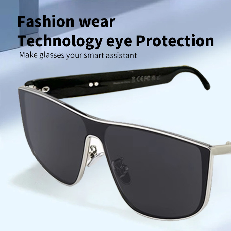 メタルフレームのBluetoothスマートサングラス、偏光レ - Smart Audio Glasses Bluetooth Polarized のレビューと価格