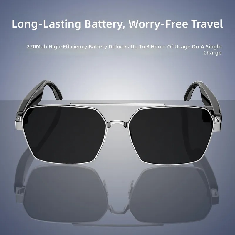 スマートAIグラス Bluetoothオーディオサングラス  - Smart Audio Glasses Bluetooth Polarized のレビューと価格
