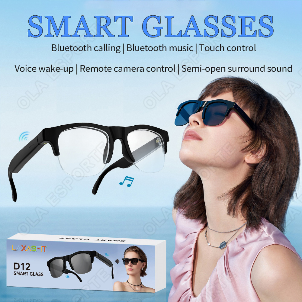 新型Bluetoothオーディオグラス スマートサングラス  - Smart Sunglasses Open Ear Music Calls のレビューと価格