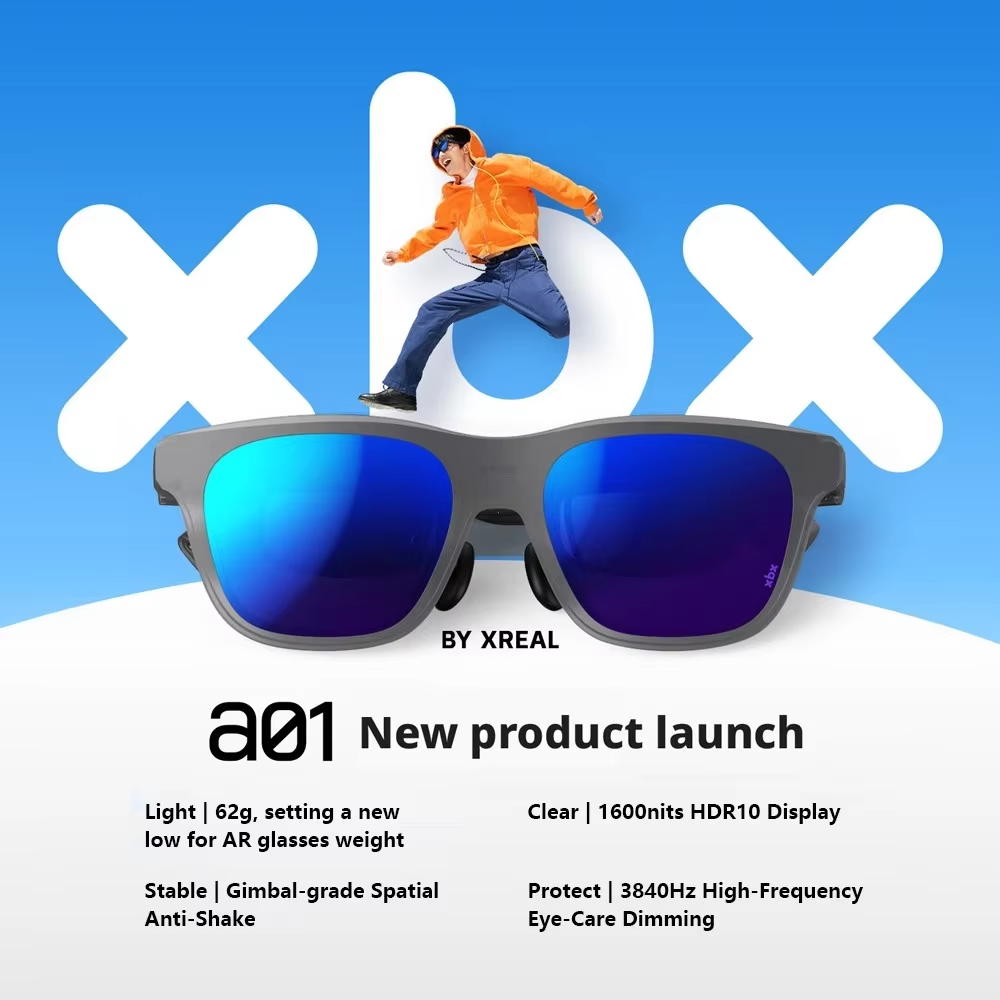 XREAL XBX A01+ スマートARグラス、HDR10 - Ar Smart Glasses Display Micro Oled のレビューと価格